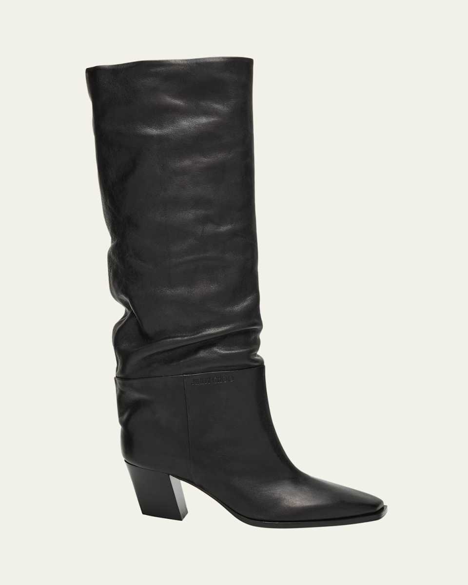 Hart 60 Slouch Leather Knee-High Boots